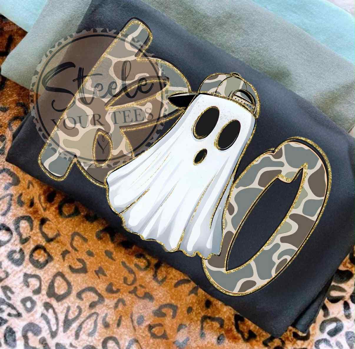 Camo Boo Ghost All Sizes Tee