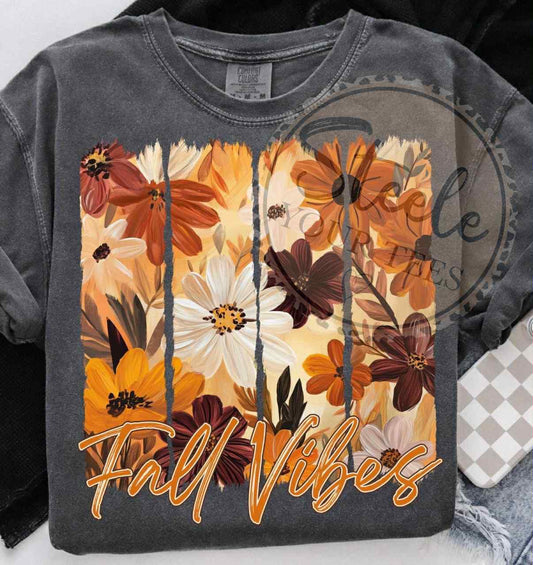 Fall Vibes (leaves) All Sizes Tee