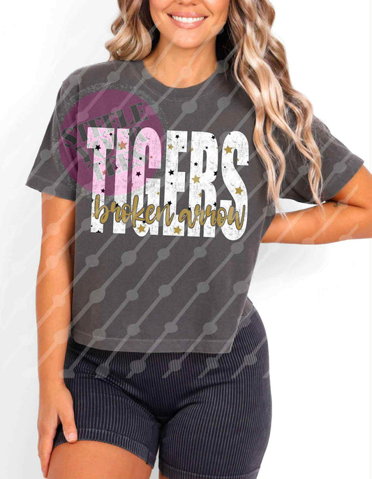 Broken Arrow Tigers -Tall & Speckled (all styles here)