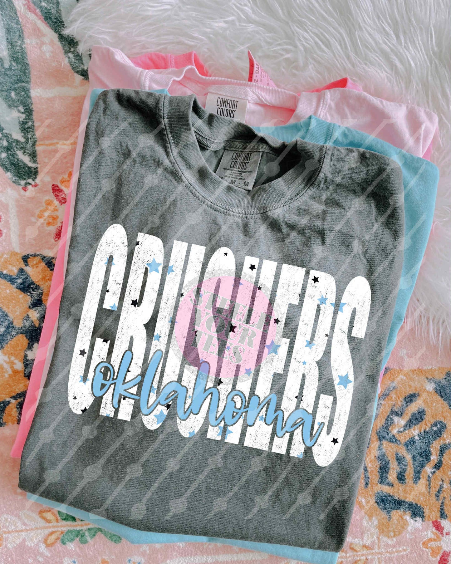 Oklahoma Crushers Tall & Speckled (choose your shirt style)