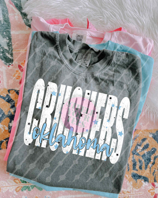 Oklahoma Crushers Tall & Speckled (choose your shirt style)