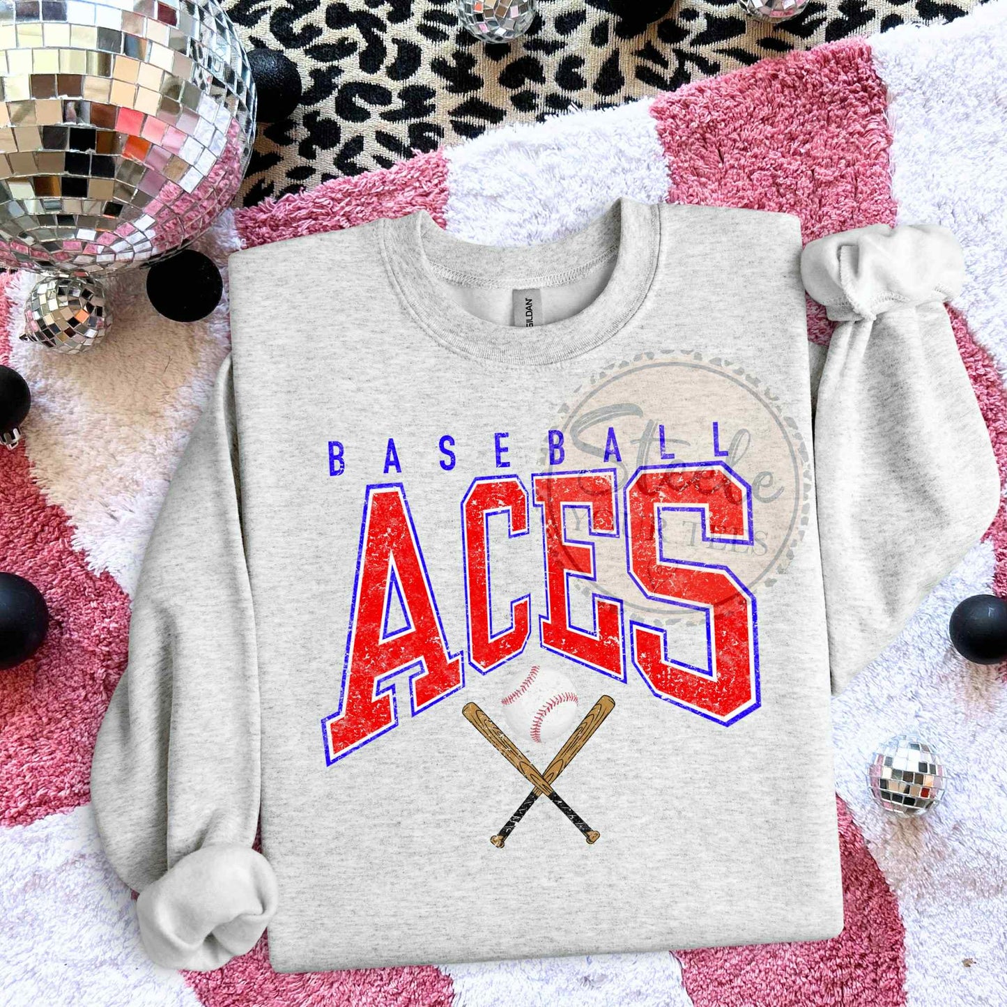 Aces Baseball All Sizes Tee