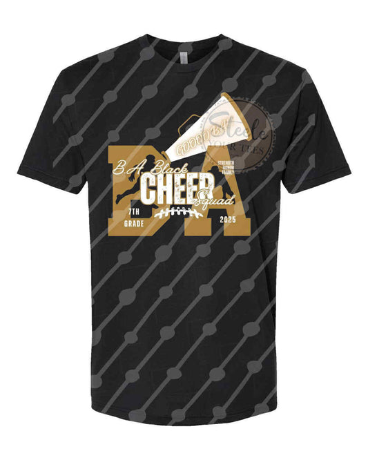 TIGERS BA Black Cheer Squad  (Short Sleeve, Long Sleeve, Crewneck, Hoodie)