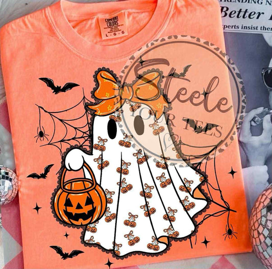 Cherry Ghost  All Sizes Tee