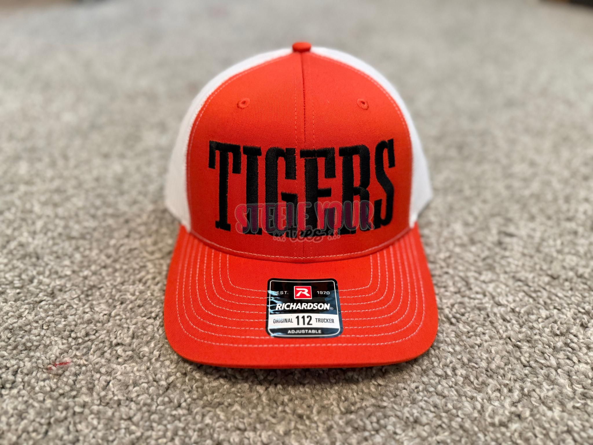 Tigers Richardson Embroidered Snap Back Hat