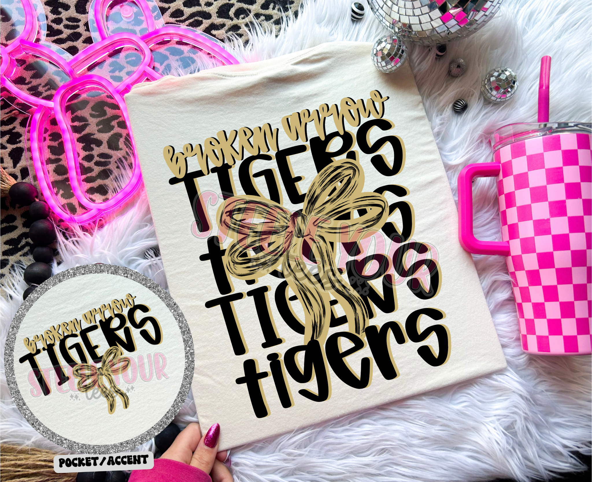 Broken Arrow Tigers Cursive