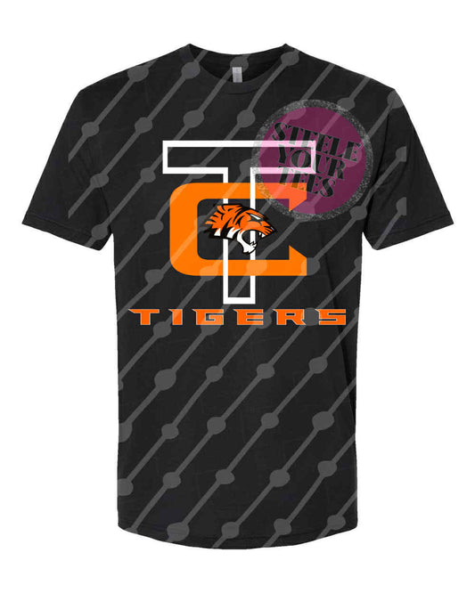 TC Tigers logo tee  (Short Sleeve, Long Sleeve, Crewneck, Hoodie)