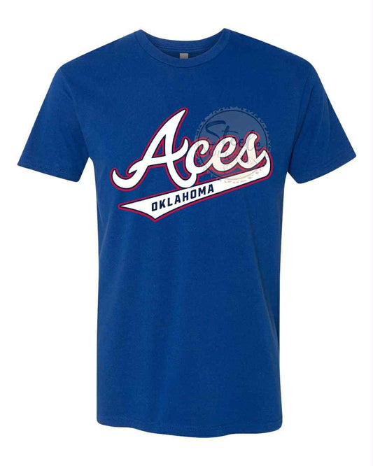 Oklahoma Aces (retro look) All Sizes Tee