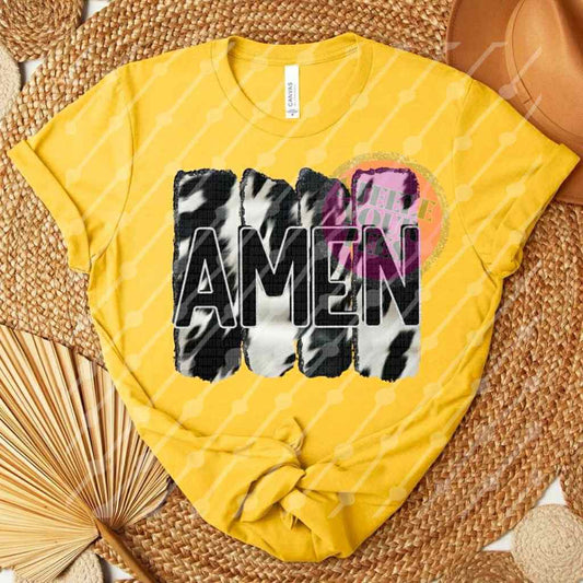 Amen -cowhide-  All Sizes Tee