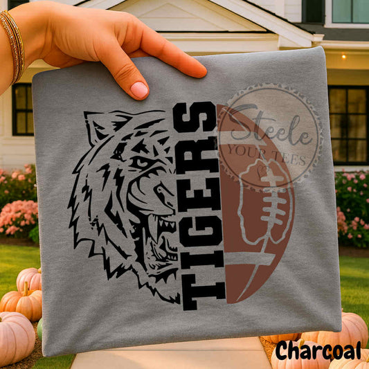 Tigers Football 🐯🏈 All Sizes Tee