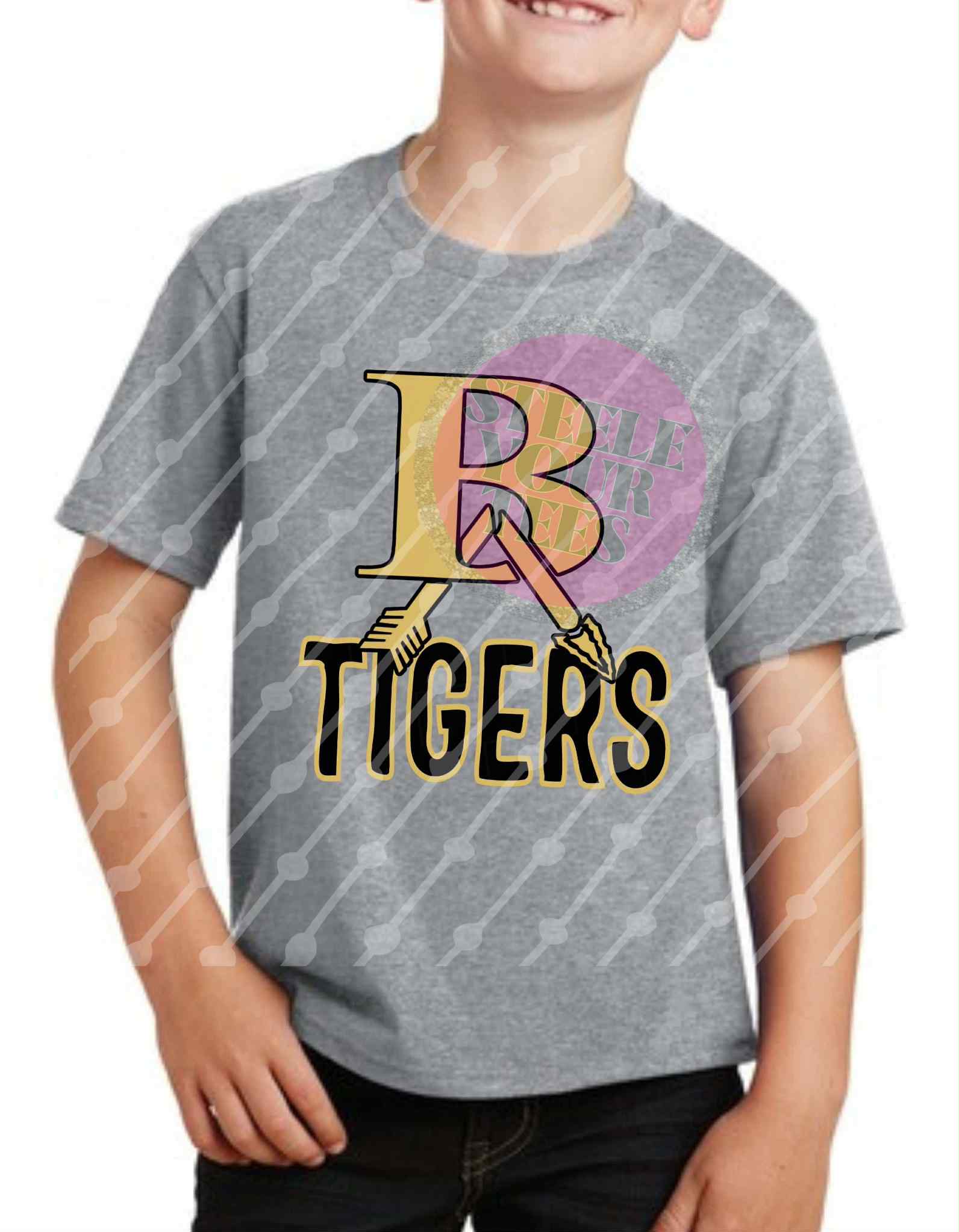 Broken Arrow Tigers -style 1 (all styles here)