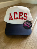 Aces Embroidery Hat- Snap back