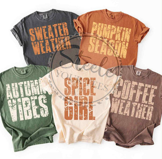 Autumn Vibes All Sizes Tee