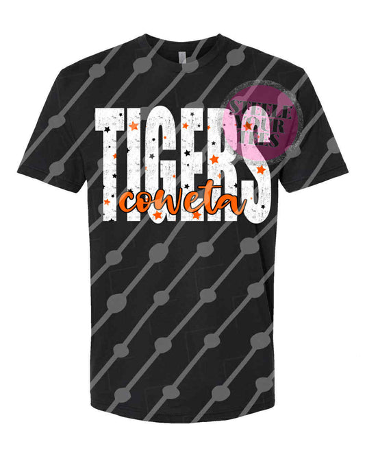 Tigers - tall & speckled-  (Short Sleeve, Long Sleeve, Crewneck, Hoodie)