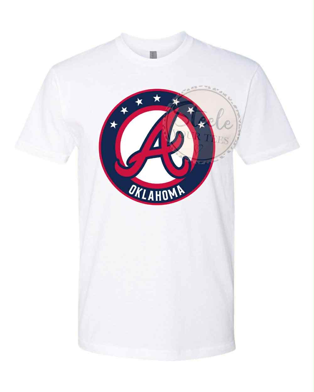 Oklahoma Aces Red A Logo All Sizes Tee