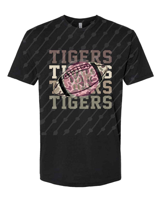 Tigers Stacked (Short Sleeve, Long Sleeve, Crewneck, Hoodie)